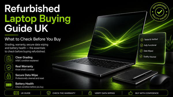Refurbished Laptop Buying Guide UK: What to Check Before You Buy