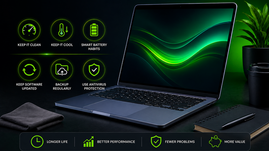 The Environmental Benefits of Buying  Refurbished Tech