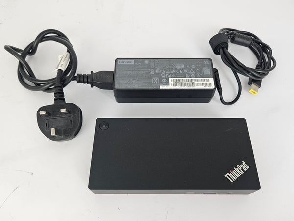 Lenovo ThinkPad USB-C Dock LDA-KP 40AY Docking Station + Genuine 90W PSU