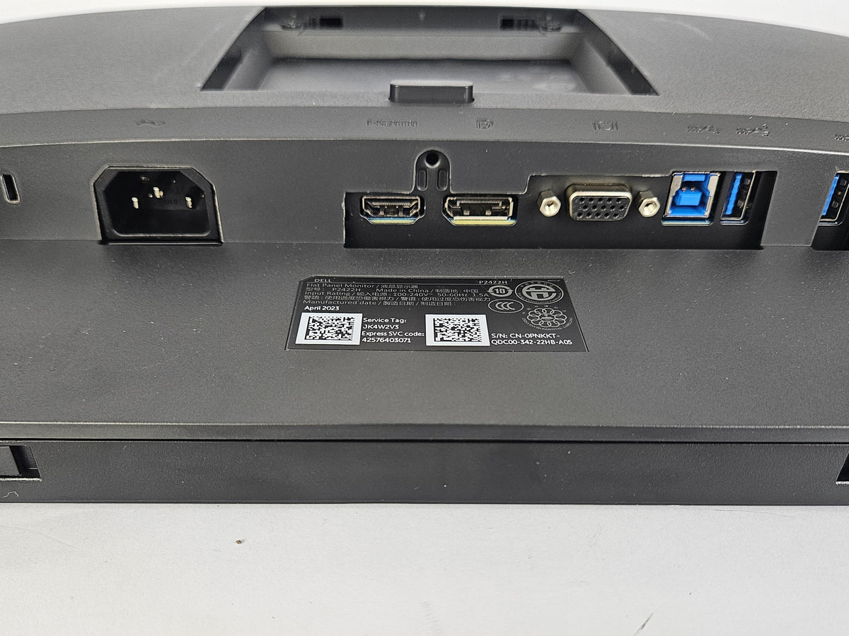 Dell P2422H 24" IPS LED 1080p Widescreen Monitor HDMI Displayport